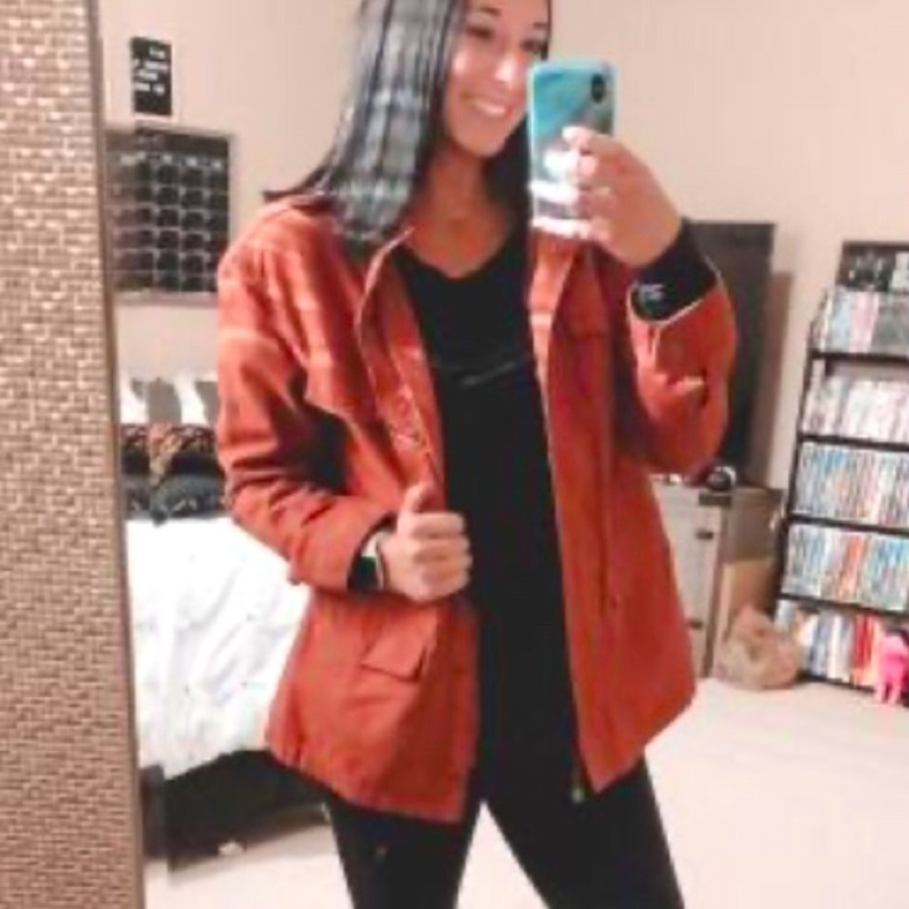 🍁LAST 1 NWT ANORAK JACKET COPPER